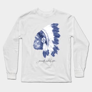 Indian Primate Ape Long Sleeve T-Shirt